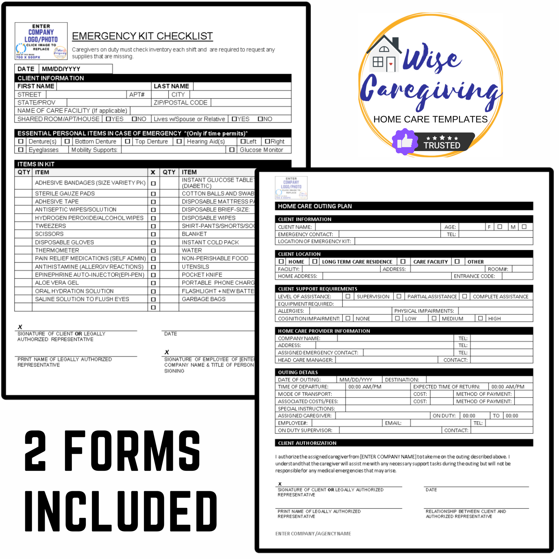Emergency Preparedness Manual Template - Wisecaregiving