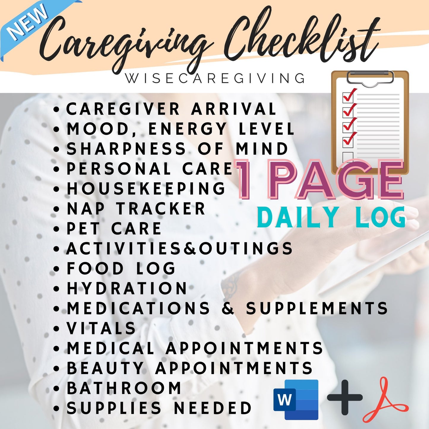 Home Care Visit Report Templates - Wisecaregiving