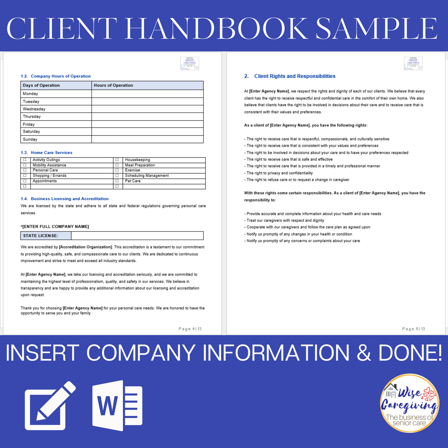 New Client Handbook
