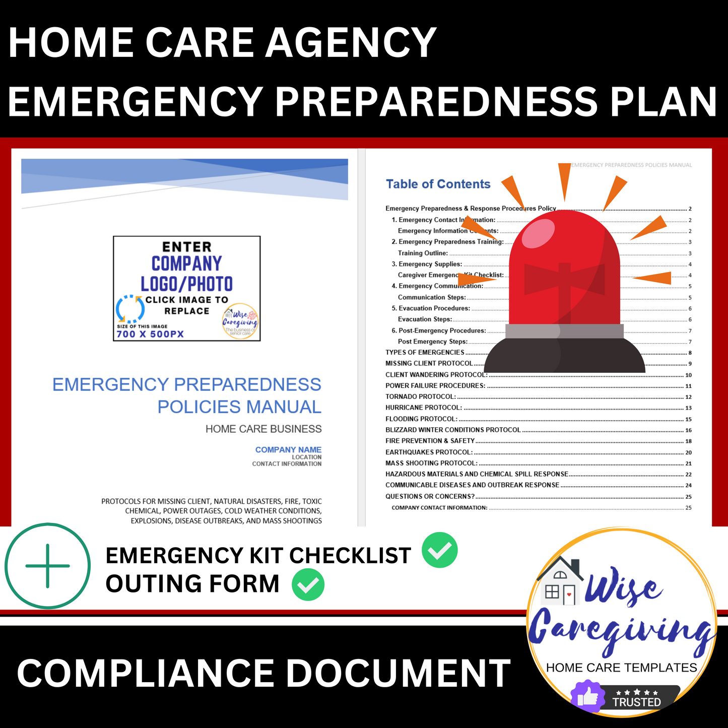 Emergency Preparedness Manual Template