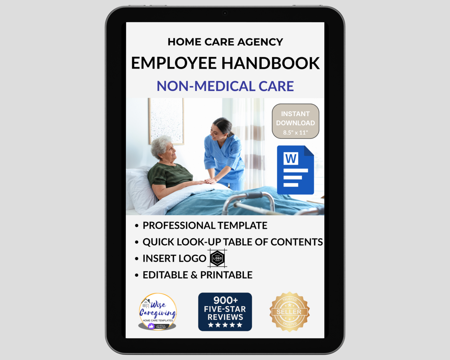 Home Care Employee Handbook Template