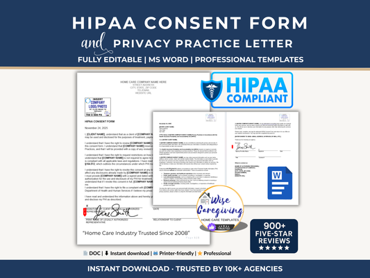 HIPAA Consent Form Templates
