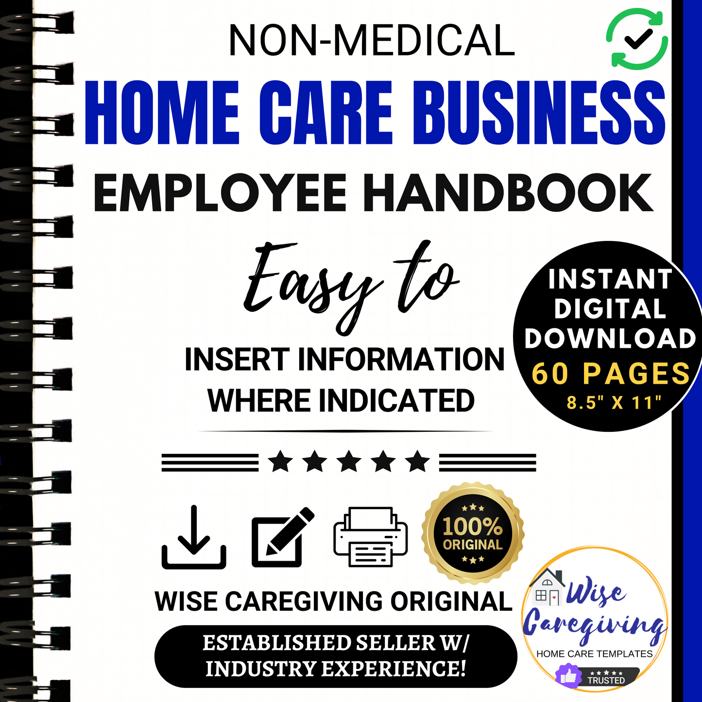 Home Care Employee Handbook Template