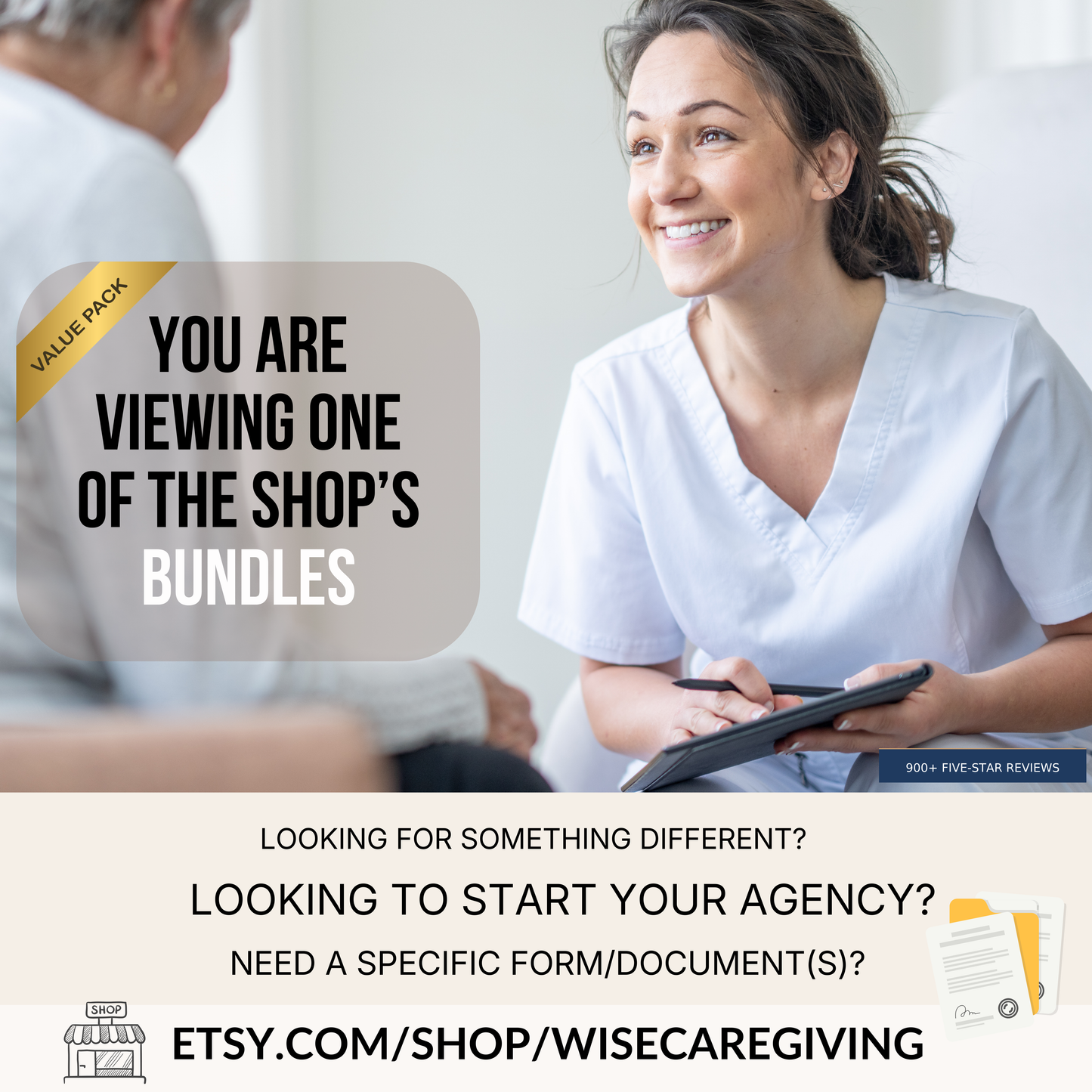 Home Care Infection Control Template Bundle