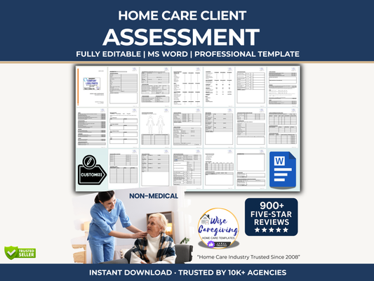 Home Care Assessment Template