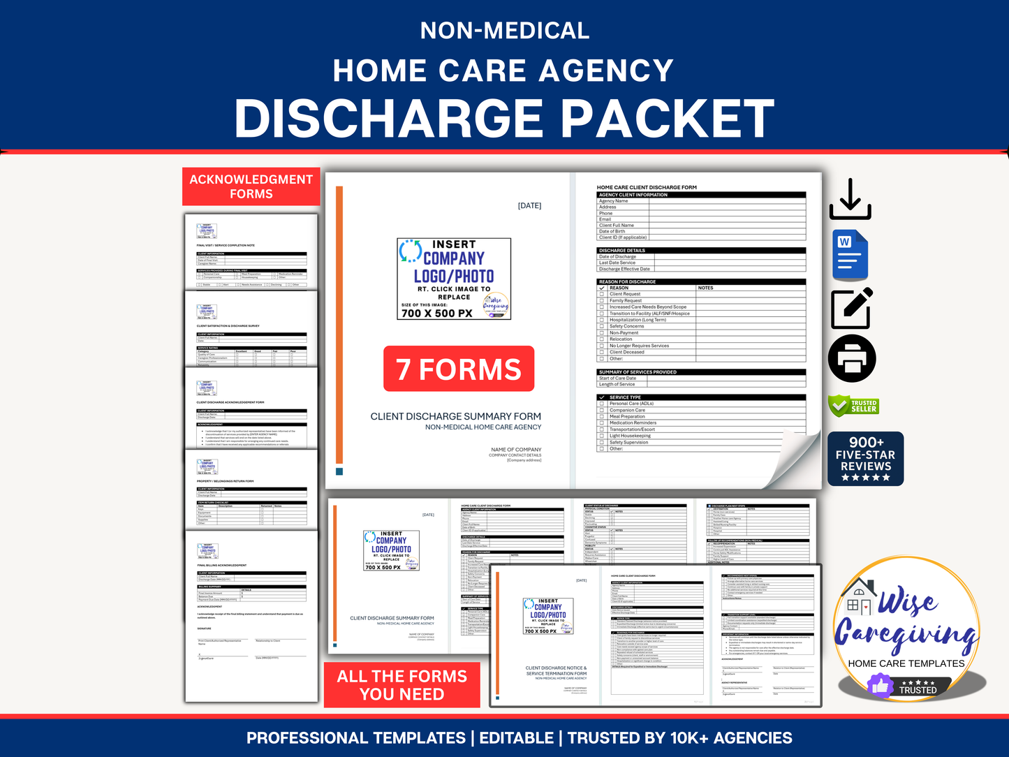 Home Care Business START-UP Bundle | Non Medical w/Personal Care