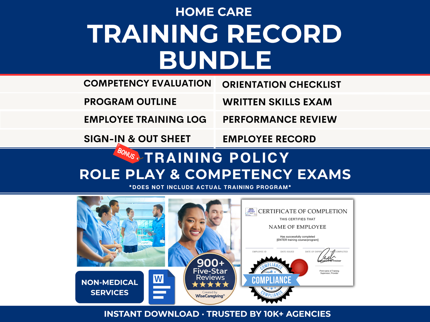 Home Care Business START-UP Bundle | Non Medical w/Personal Care