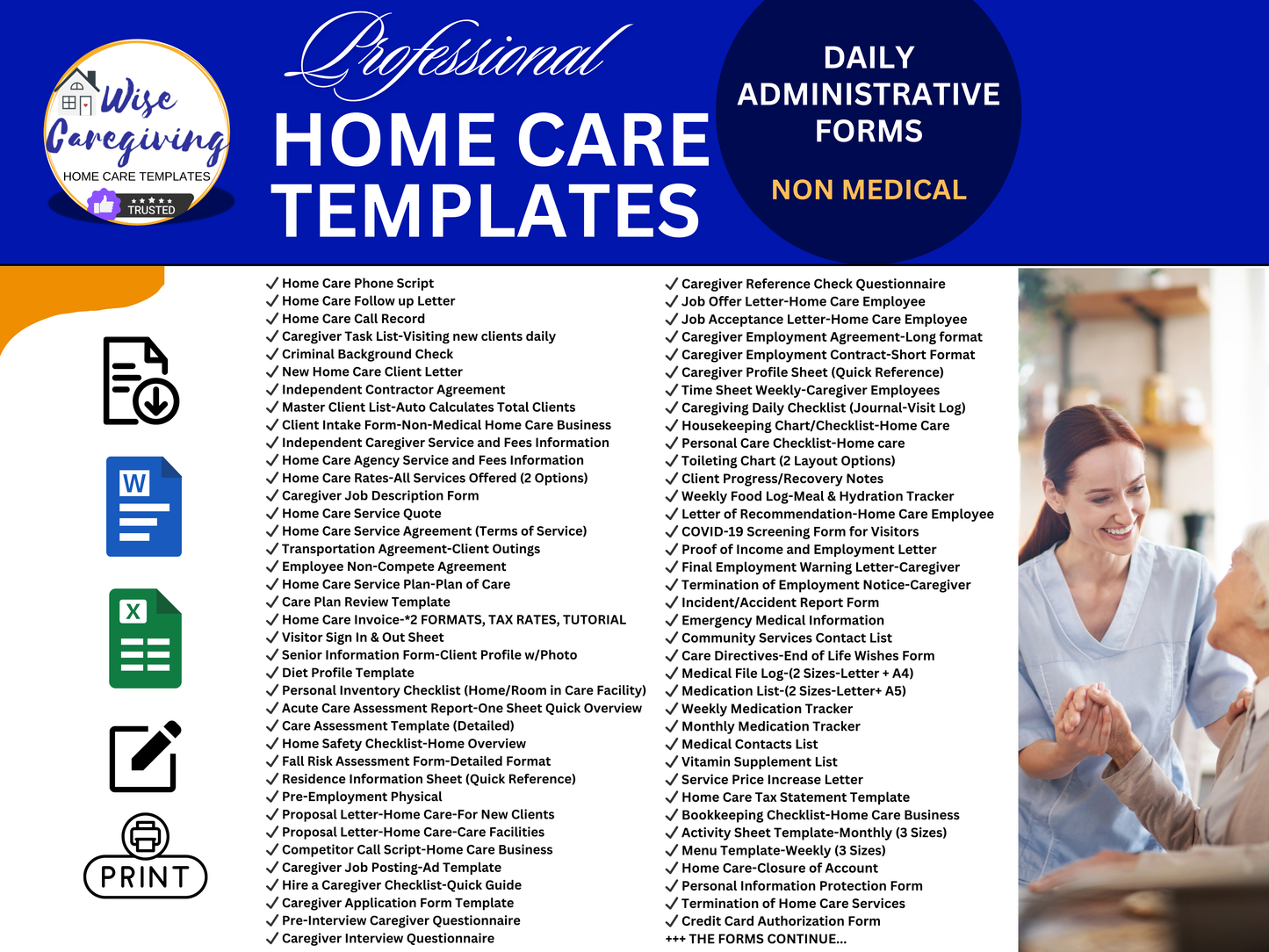 Home Care Business START-UP Bundle | Tier 3 Regulated State
