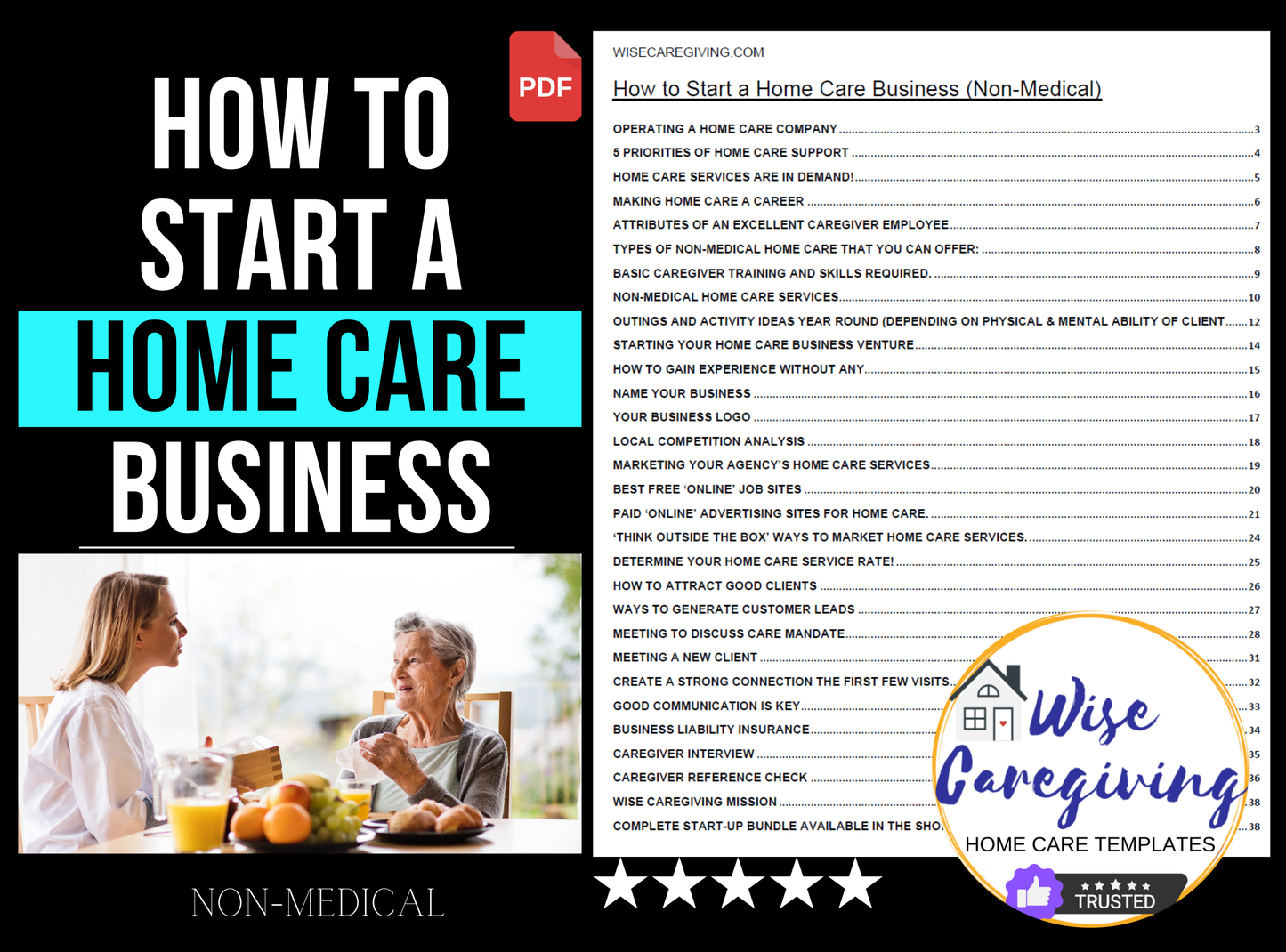 Non Medical Home Care Business-Daily Administrative Forms
