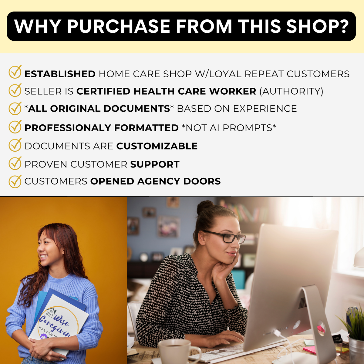 Home Care Business START-UP Bundle | Regulated State